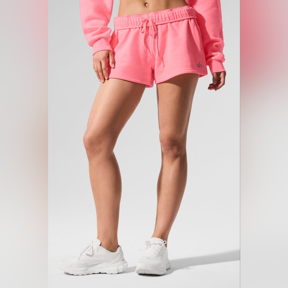 ALO Yoga Pink Women's Shorts
